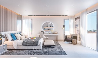 Ubicación ideal y precios atractivos de villas de lujo modernas en venta, Este-Estepona, Marbella 7892 