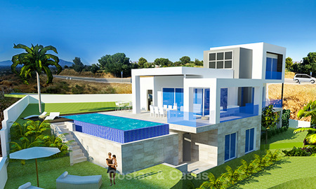 Se venden nuevas villas de golf de primera línea, contemporáneas y respetuosas con el medio ambiente - Mijas - Costa del Sol 8015