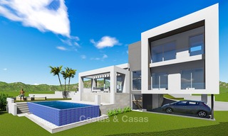 Se venden nuevas villas de golf de primera línea, contemporáneas y respetuosas con el medio ambiente - Mijas - Costa del Sol 8016 