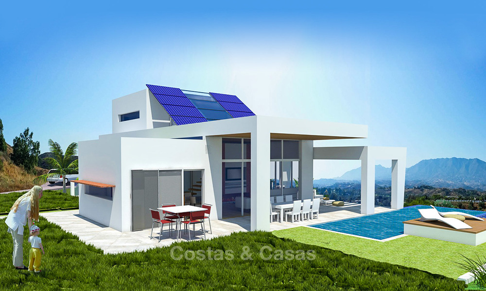 Se venden nuevas villas de golf de primera línea, contemporáneas y respetuosas con el medio ambiente - Mijas - Costa del Sol 8023