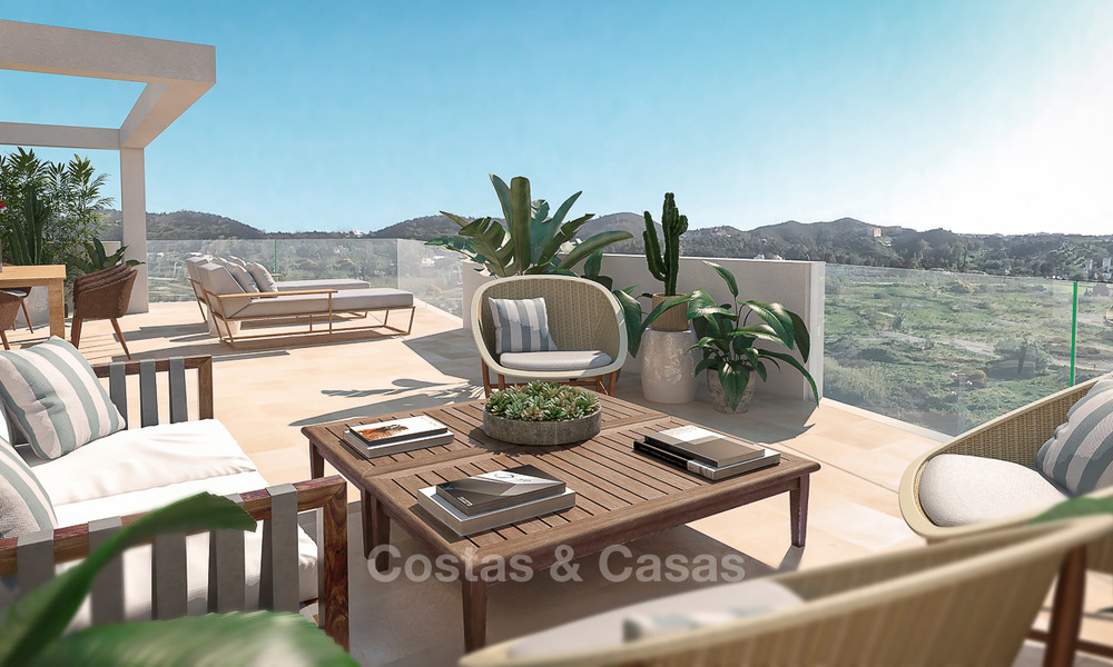 Nuevos y espaciosos apartamentos modernos en venta, Fuengirola, Costa del Sol 8047