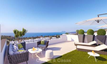 Elegantes apartamentos nuevos y modernos con vistas al mar en venta, Manilva, Costa del Sol 8142