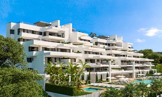 Elegantes y espaciosos apartamentos nuevos a la venta, a poca distancia de la playa y de todas las comodidades, Estepona 8065 