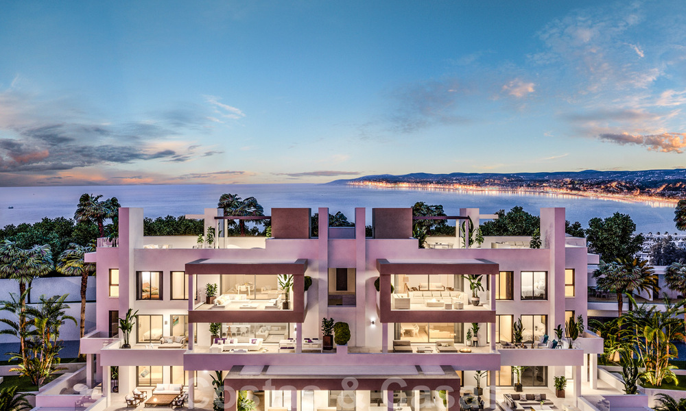 Elegantes y espaciosos apartamentos nuevos a la venta, a poca distancia de la playa y de todas las comodidades, Estepona 31371