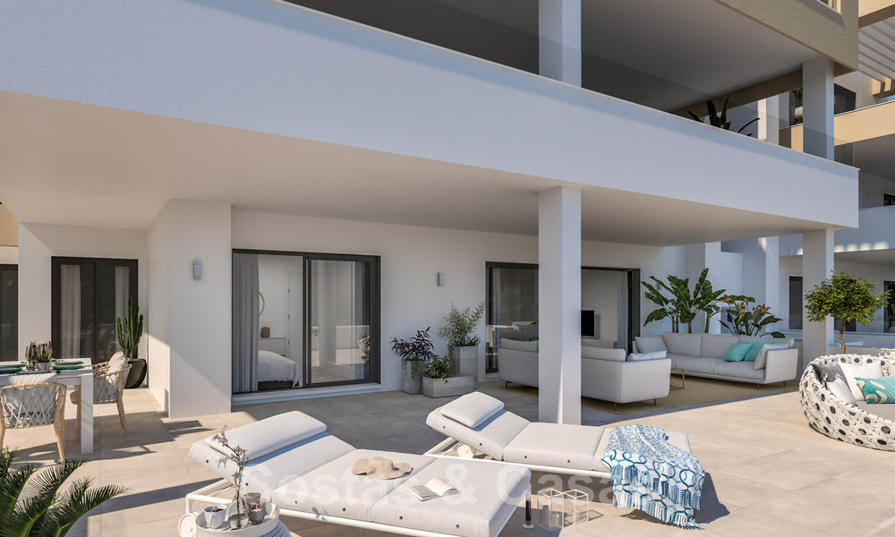 Elegantes y espaciosos apartamentos nuevos a la venta, a poca distancia de la playa y de todas las comodidades, Estepona 31385