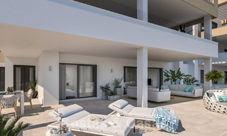 Elegantes y espaciosos apartamentos nuevos a la venta, a poca distancia de la playa y de todas las comodidades, Estepona 31385 