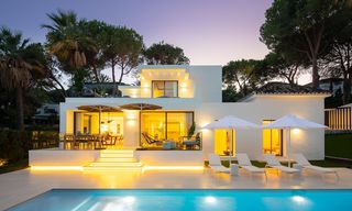 Deslumbrante villa de lujo reformada en venta en el Valle del Golf de Nueva Andalucia - Marbella 8159 