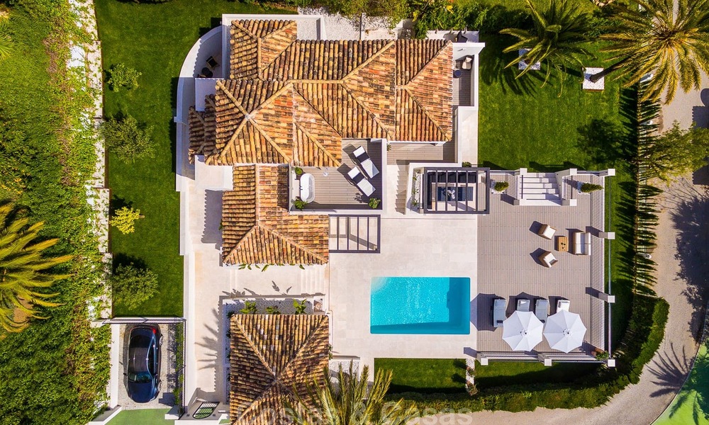 Fantástica villa de lujo reformada con vistas al mar en venta, cerca del Valle del Golf, Nueva Andalucía - Marbella 8209
