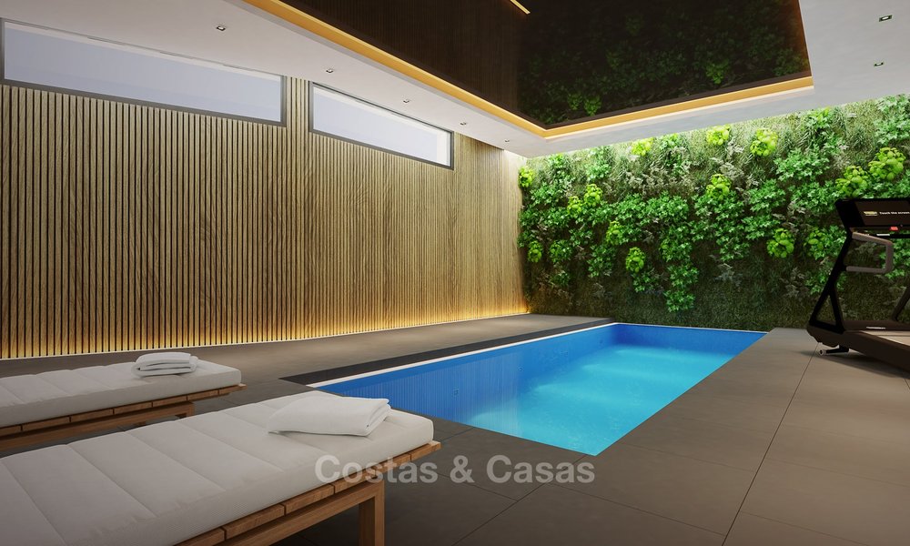 Exquisita villa de lujo contemporánea con magníficas vistas en venta, lista para ser habitada en Benahavis - Marbella 8321