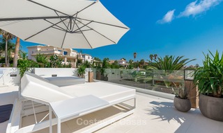 Lista para entrar a vivir! Villa de estilo andaluz completamente reformada en venta, Valle del Golf - Nueva Andalucía - Marbella 8367 