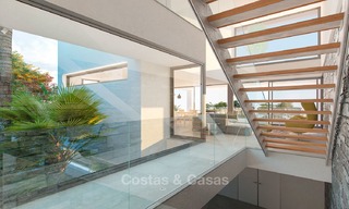 Impresionante villa de estilo contemporáneo con increíbles vistas al mar en venta, primera línea de golf, listo para entrar a vivir – Benahavis - Marbella 8475 