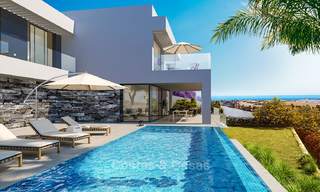Impresionante villa de estilo contemporáneo con increíbles vistas al mar en venta, primera línea de golf, listo para entrar a vivir – Benahavis - Marbella 8478 