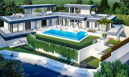 Majestuosa e innovadora villa de diseño con espectaculares vistas al mar en venta - Benahavis, Marbella 8503
