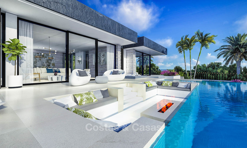 Majestuosa e innovadora villa de diseño con espectaculares vistas al mar en venta - Benahavis, Marbella 8505