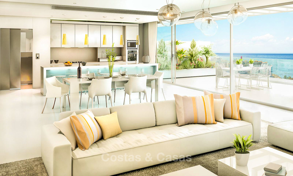 Hermosos apartamentos de lujo nuevos en venta con impresionantes vistas al mar, a poca distancia de la playa – Benalmádena – Costa del Sol 9201