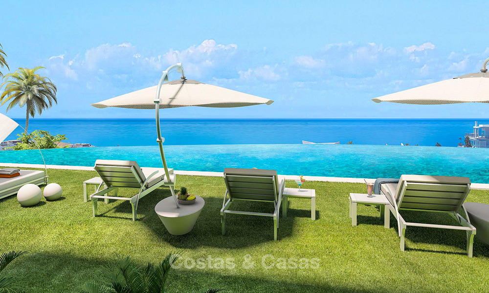 Hermosos apartamentos de lujo nuevos en venta con impresionantes vistas al mar, a poca distancia de la playa – Benalmádena – Costa del Sol 9207