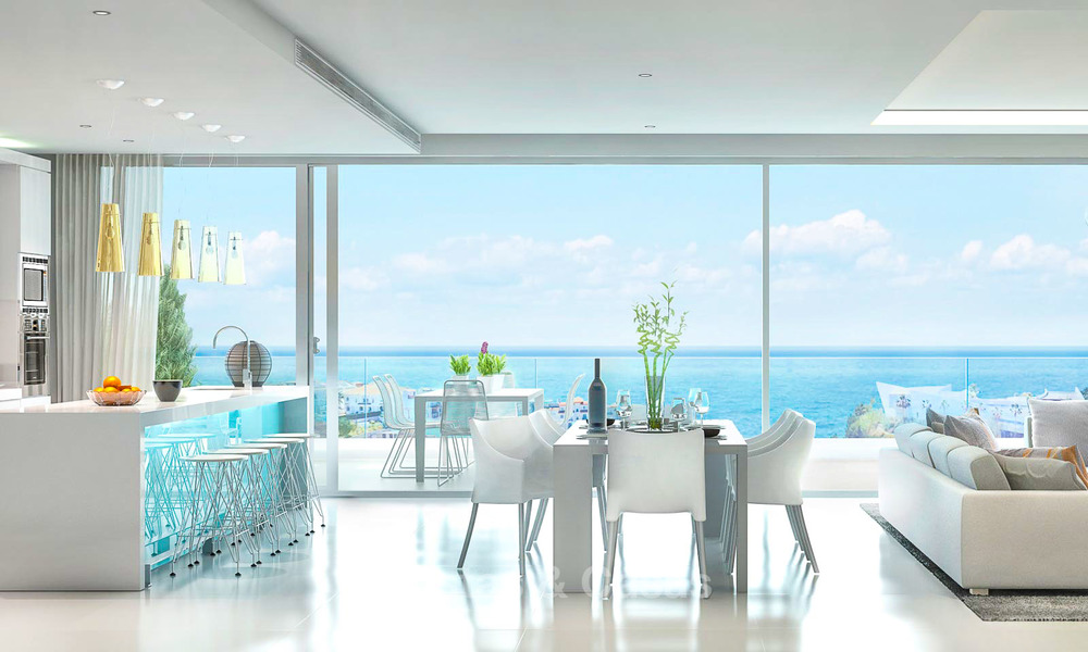 Hermosos apartamentos de lujo nuevos en venta con impresionantes vistas al mar, a poca distancia de la playa – Benalmádena – Costa del Sol 9212