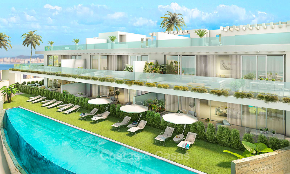 Hermosos apartamentos de lujo nuevos en venta con impresionantes vistas al mar, a poca distancia de la playa – Benalmádena – Costa del Sol 9216