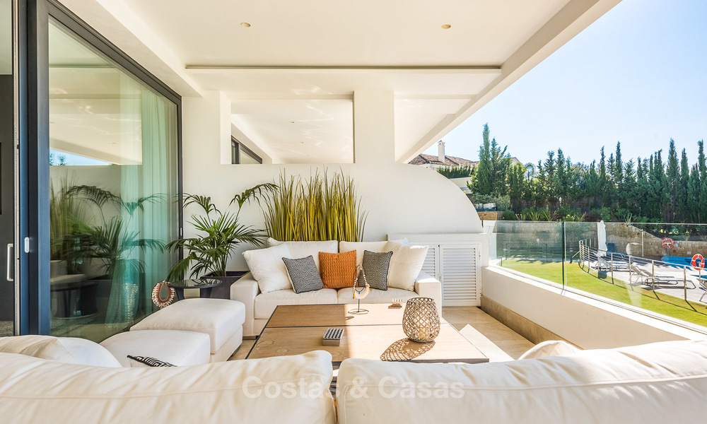 Elegante y moderno apartamento dúplex de lujo en venta en un prestigioso complejo residencial en Sierra Blanca - Milla de Oro - Marbella. 8783