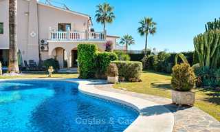 Acogedora villa de estilo tradicional con vistas al mar en venta, lista para ser habitada - Elviria, Este de Marbella 8809 
