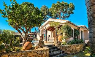 Acogedora villa de estilo tradicional con vistas al mar en venta, lista para ser habitada - Elviria, Este de Marbella 8812 