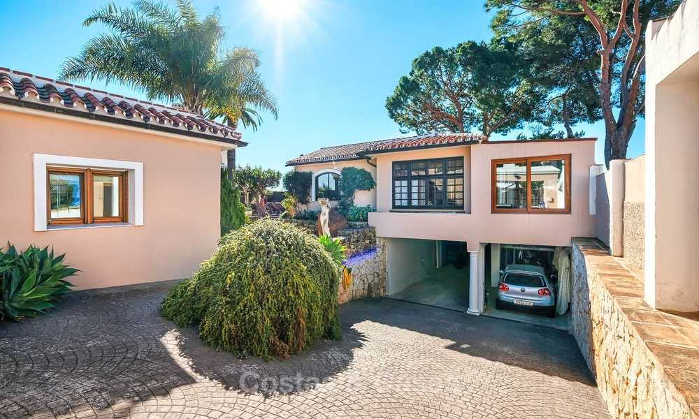 Acogedora villa de estilo tradicional con vistas al mar en venta, lista para ser habitada - Elviria, Este de Marbella 8813