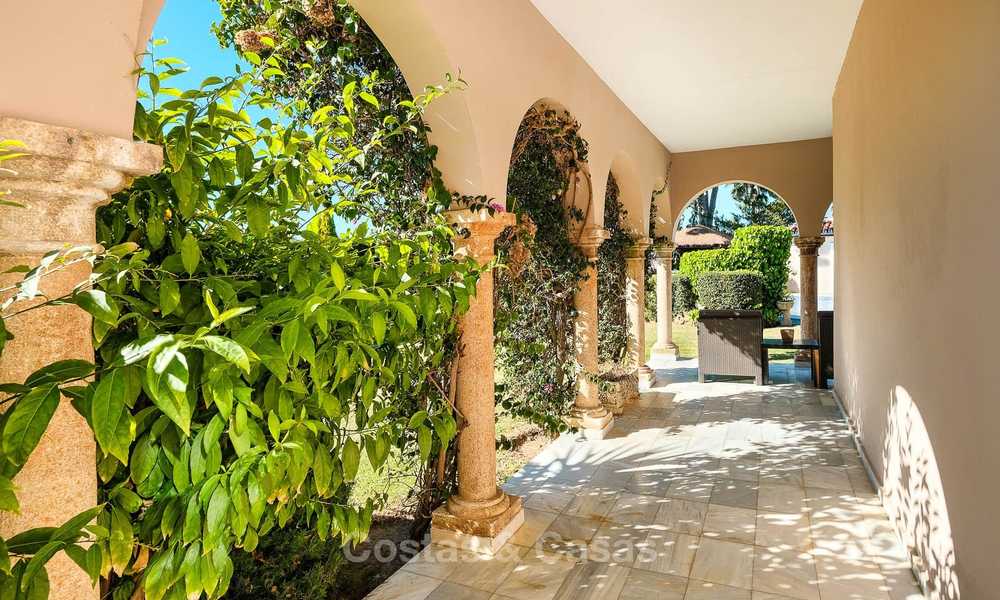 Acogedora villa de estilo tradicional con vistas al mar en venta, lista para ser habitada - Elviria, Este de Marbella 8817
