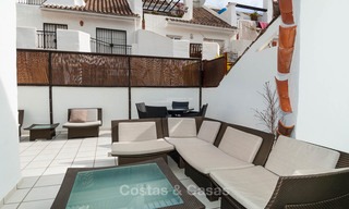 Ideal casa de pueblo familiar renovada en venta, situada en Nueva Andalucia, Marbella, a poca distancia de Puerto Banús 8716 