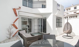 Ideal casa de pueblo familiar renovada en venta, situada en Nueva Andalucia, Marbella, a poca distancia de Puerto Banús 8717 