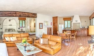 Oferta única! Hermosa finca de campo de 5 Villas en una parcela enorme en venta, con impresionantes vistas al mar - Mijas, Costa del Sol 9032 