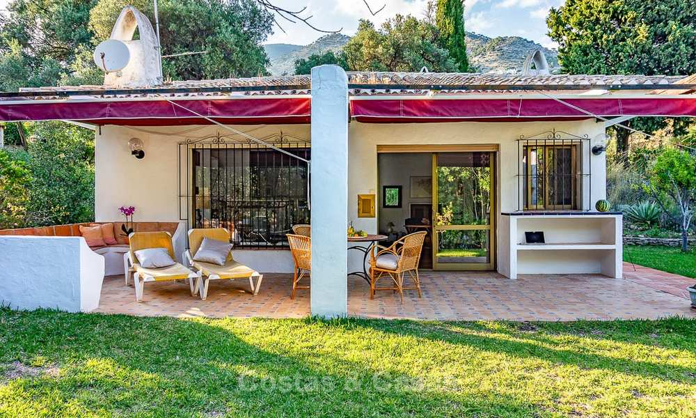 Oferta única! Hermosa finca de campo de 5 Villas en una parcela enorme en venta, con impresionantes vistas al mar - Mijas, Costa del Sol 9036