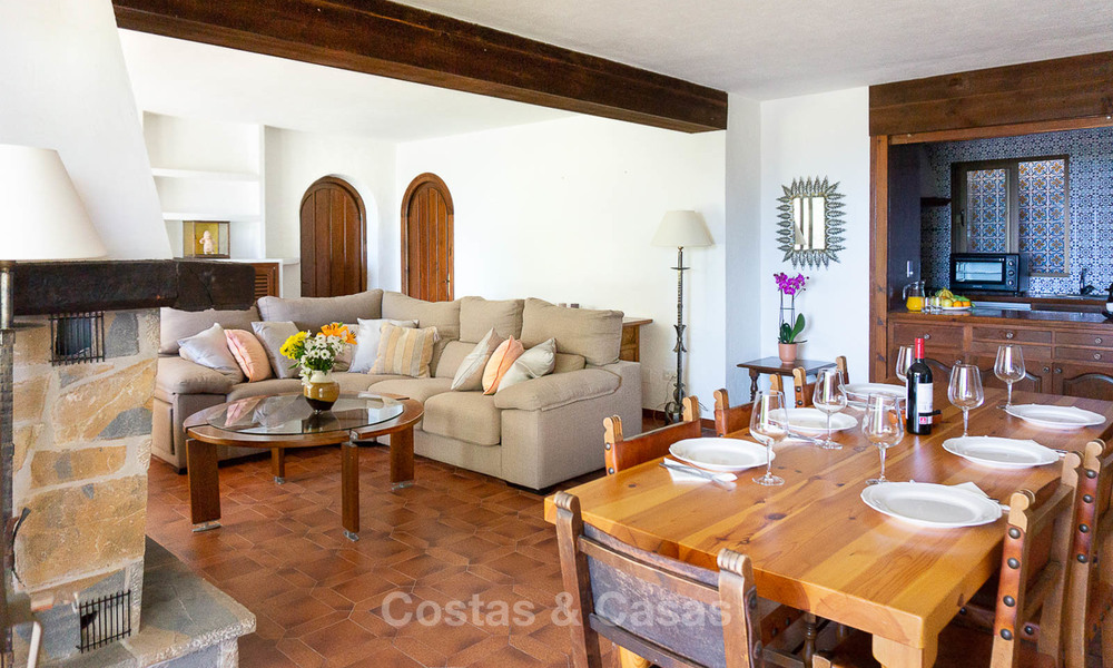 Oferta única! Hermosa finca de campo de 5 Villas en una parcela enorme en venta, con impresionantes vistas al mar - Mijas, Costa del Sol 9062