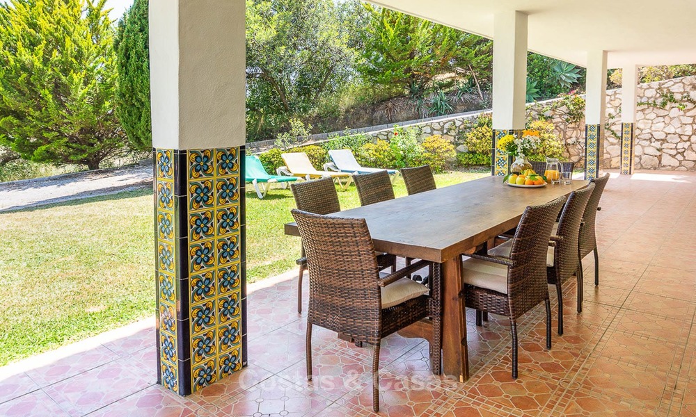 Oferta única! Hermosa finca de campo de 5 Villas en una parcela enorme en venta, con impresionantes vistas al mar - Mijas, Costa del Sol 9064
