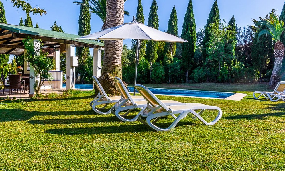 Oferta única! Hermosa finca de campo de 5 Villas en una parcela enorme en venta, con impresionantes vistas al mar - Mijas, Costa del Sol 9067