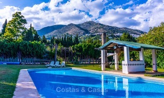 Oferta única! Hermosa finca de campo de 5 Villas en una parcela enorme en venta, con impresionantes vistas al mar - Mijas, Costa del Sol 9069 