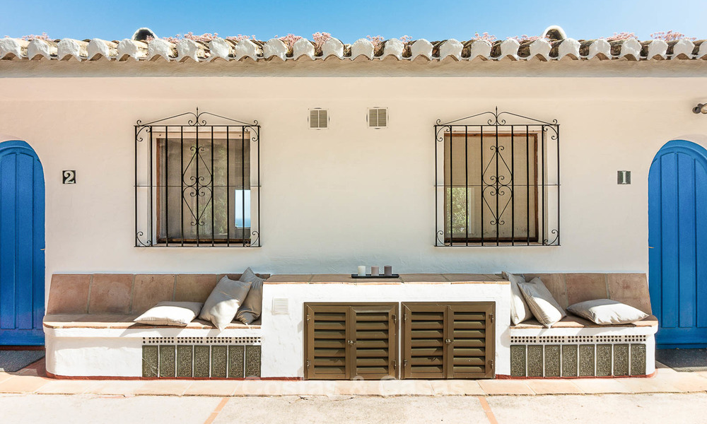 Oferta única! Hermosa finca de campo de 5 Villas en una parcela enorme en venta, con impresionantes vistas al mar - Mijas, Costa del Sol 9078