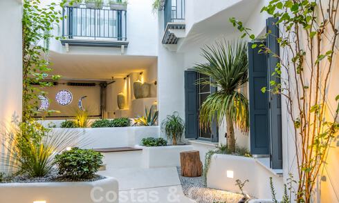 Un proyecto de lujo único con nuevos y exclusivos apartamentos en venta en el centro histórico de Marbella. 37496
