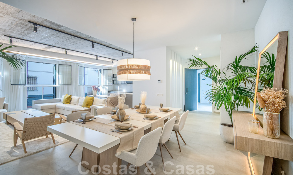 Un proyecto de lujo único con nuevos y exclusivos apartamentos en venta en el centro histórico de Marbella. 37511