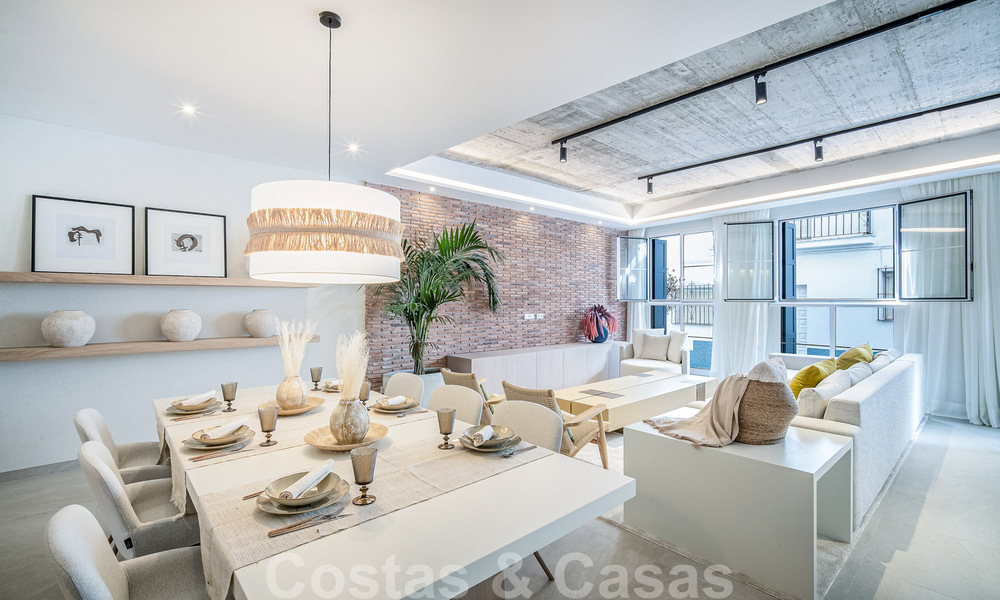 Un proyecto de lujo único con nuevos y exclusivos apartamentos en venta en el centro histórico de Marbella. 37515