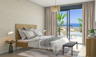 Apartamentos de lujo modernos y a estrenar con vistas al mar en venta en Estepona 9198 