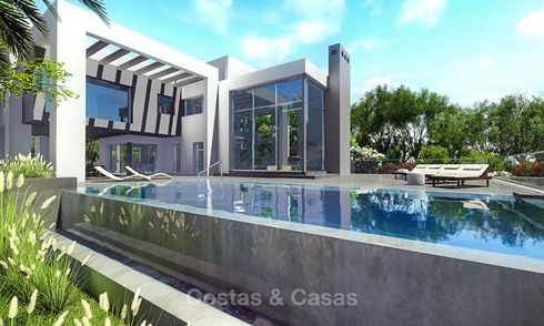 Villa de lujo contemporáneo ecológico con vistas al mar en venta – Benalmádena - Costa del Sol 9217