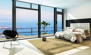 Maravillosa villa de lujo moderna con vistas al mar y a la montaña en venta - Benalmádena, Costa del Sol 9262 