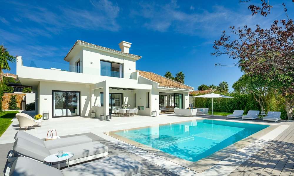 Encantadora villa de lujo renovada a la venta en el Valle del Golf, lista para ser habitada - Nueva Andalucia - Marbella 9399