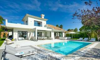 Encantadora villa de lujo renovada a la venta en el Valle del Golf, lista para ser habitada - Nueva Andalucia - Marbella 9399 