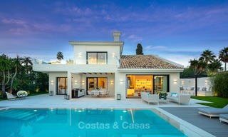 Encantadora villa de lujo renovada a la venta en el Valle del Golf, lista para ser habitada - Nueva Andalucia - Marbella 9415 