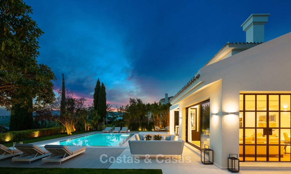 Encantadora villa de lujo renovada a la venta en el Valle del Golf, lista para ser habitada - Nueva Andalucia - Marbella 9419