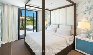 Prestigiosa villa de lujo reformada en venta, primera línea de golf, Nueva Andalucía, Marbella 9429 