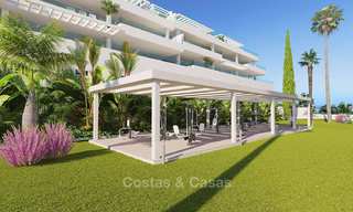 Impresionantes apartamentos nuevos contemporáneos con vistas al mar en venta, a poca distancia de la playa – Estepona Oeste 9465 