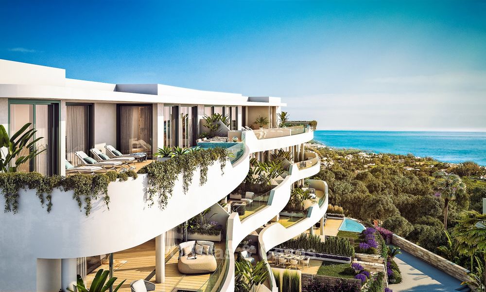 Apartamentos contemporáneos con vistas al mar en venta, en un complejo con infraestructura de primer nivel – Fuengirola - Costa del Sol 9467