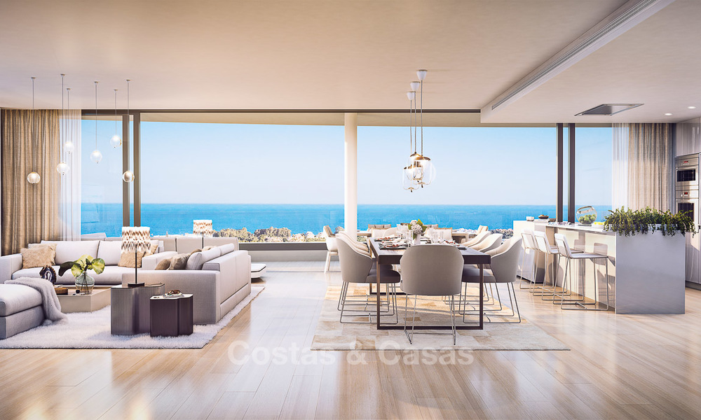 Apartamentos contemporáneos con vistas al mar en venta, en un complejo con infraestructura de primer nivel – Fuengirola - Costa del Sol 9471